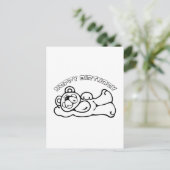 Birthday Beer Briefkaart (Staand voorkant)