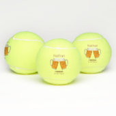 Birthday Beer Cheers Tennisballen (Multi)