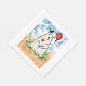 Birthday Beer en Black Bird Napkin Servet (Hoek)