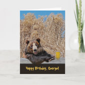 Birthday Beer met bier Kaart (Voorkant)