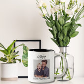 Birthday Best Pilot Ever 2 Photos Airplane Clouds Tweekleurige Koffiemok