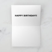 Birthday-bewijs vliegtuig kaart (Binnen)