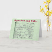 Birthday-bewijs voor Obama Kaart (Gele Bloem)