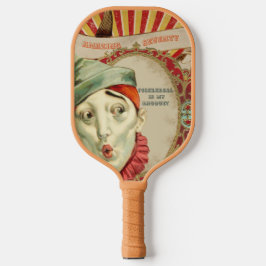  Birthday Bigtop Clown 4 Pickleball Paddle