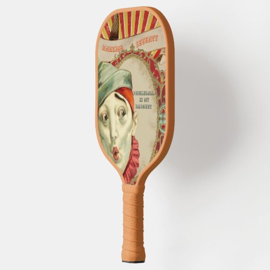 Birthday Bigtop Clown 4 Pickleball Paddle (Links)