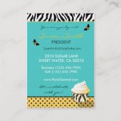 Birthday Bijen Visitekaartje B2 (Achterkant)