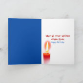 Birthday Bikini en Labrador Retriever Kaart (Binnen)