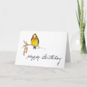 Birthday Bird Kaart (Voorkant)