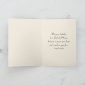 Birthday Bird zingen Kaart (Binnen)