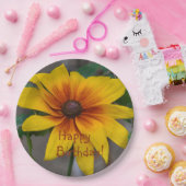 Birthday Black-Eyed Susan Papieren Bordje (Feest)