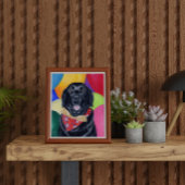 Birthday Black Labrador Artwork Poster