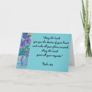 Birthday Blessing Kaart