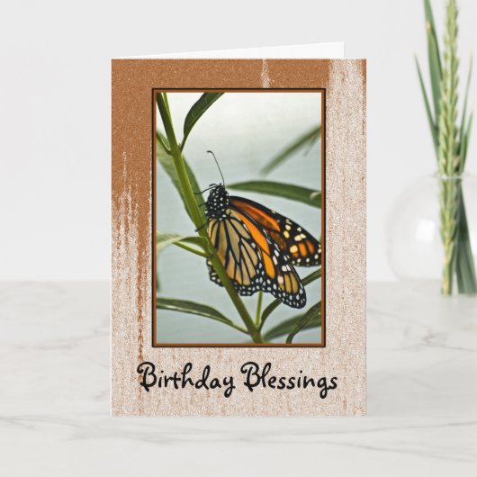 Birthday Blessings Card Kaart (Voorkant)