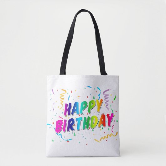 Birthday Bliss Bag Tote Bag (Voorkant)