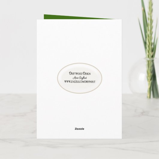 Birthday Blossom Kaart (Achterkant)