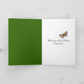 Birthday Blossom Kaart (Binnen)