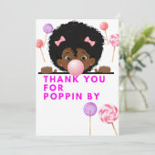 Birthday Blowout Hartelijk dank (Staand voorkant)