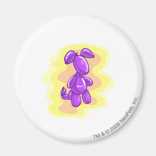 Birthday Blumaroo Magneet (Voorkant)