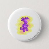 Birthday Blumaroo Ronde Button 5,7 Cm (Voorkant)