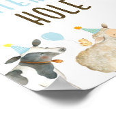 Birthday Boerderij bewateren Poster (Hoek)