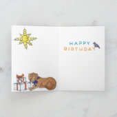 BIRTHDAY - Boerderij Kaart (Binnen)