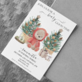 Birthday Boho Teddy Bear Kerstmis Kaart