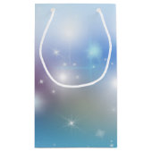 Birthday Bokeh en Stars Klein Cadeauzakje (Achterkant)