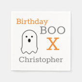 Birthday Boo Ghost Servet (Voorkant)
