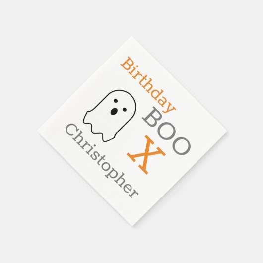 Birthday Boo Ghost Servet (Hoek)