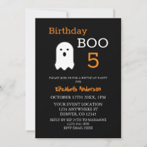 Birthday Boo Herfst Halloween