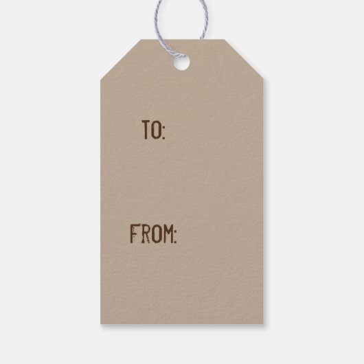 Birthday Boop Cadeaulabel (Achterkant)