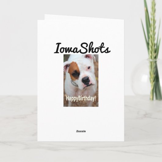 Birthday Boop Kaart (Achterkant)