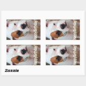 Birthday Boop Rechthoekige Sticker (Vel)