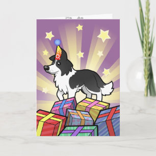 Birthday Border Collie Kaart