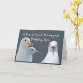 Birthday Boss Humor uit ons hele veestapel Kaart (Gele Bloem)