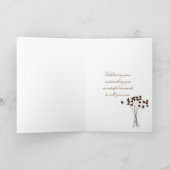 Birthday Bouquet Kaart (Binnen)