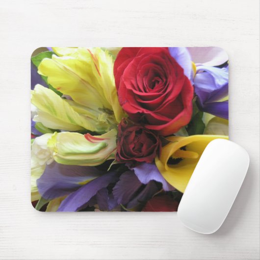 Birthday Bouquet Mousepad Muismat (Met muis)