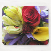 Birthday Bouquet Mousepad Muismat (Voorkant)