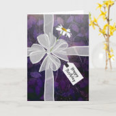 Birthday Bow met Daisy Kaart (Gele Bloem)