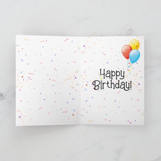 Birthday Bowling Strike Kaart (Binnen)