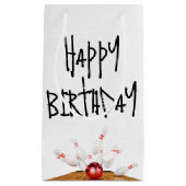 Birthday Bowling Strike Klein Cadeauzakje (Voorkant)