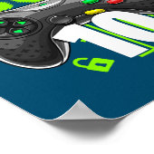 Birthday Boy 10 Videogamer 10th Poster (Hoek)