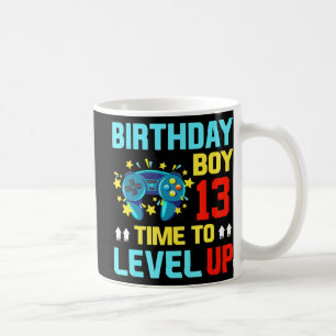 Birthday Boy 13 13 de Oude Videospelen Gift Kinder Koffiemok