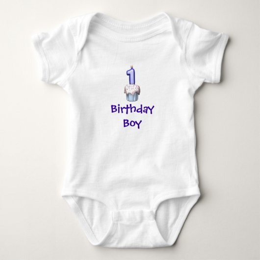 Birthday Boy 1 Romper (Voorkant)