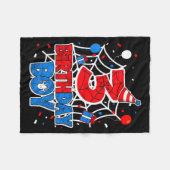 Birthday Boy 3 Year Old Sders 3rd Birthday Kids Fleece Deken (Voorkant (Horizontaal))