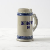Birthday Boy 60 Bierpul (Voorkant rechts)