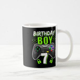 Birthday Boy 7 Video Game Controller Gamer 7th Bir Koffiemok