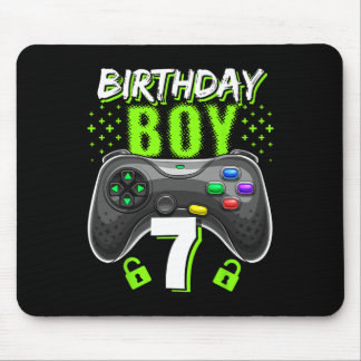 Birthday Boy 7 Video Game Controller Gamer 7th Bir Muismat