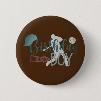 Birthday Boy Badge Ronde Button 5,7 Cm