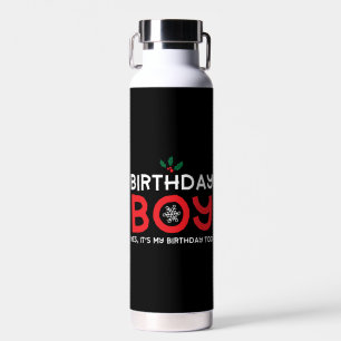 Birthday Boy - Birthday op Kerstmis Waterfles